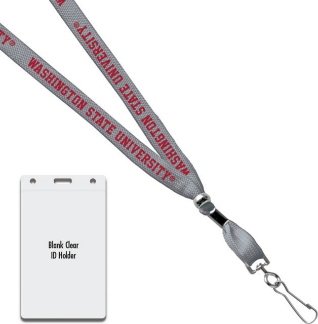 Washington State University Card Dispenser Lanyard