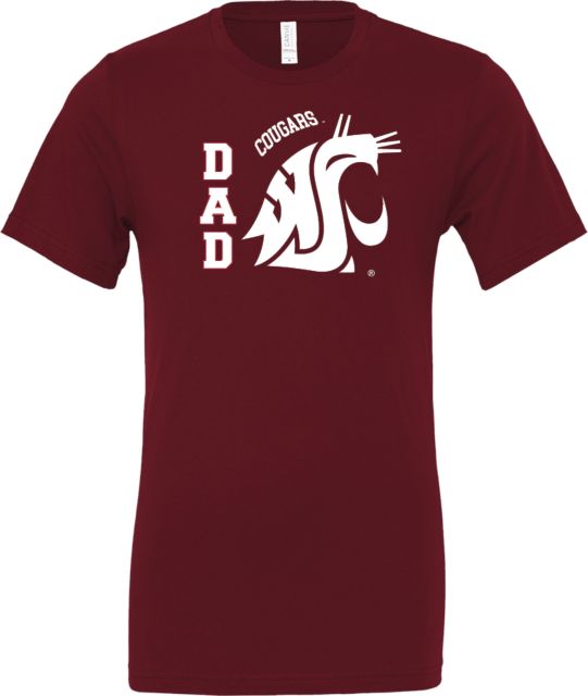 Washington State University Dad Short Sleeve T-Shirt