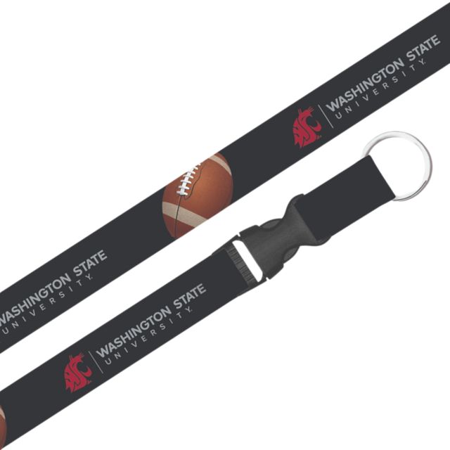 Washington State University Cougars Lanyard with Buckle