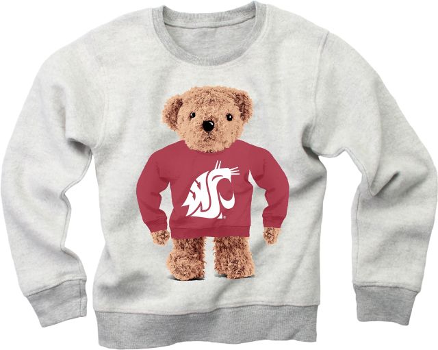 Washington State University Girl's Star Crewneck