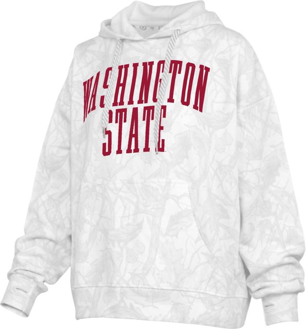 Washington State University Women's Camo Hooded Sweatshirt