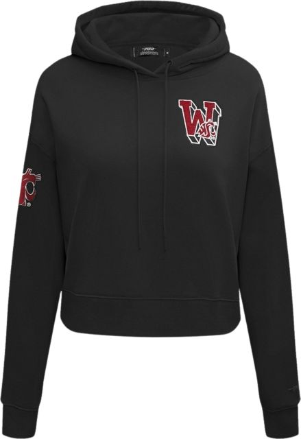 Washington State University Women's Classic Cropped Hooded Sweatshirt