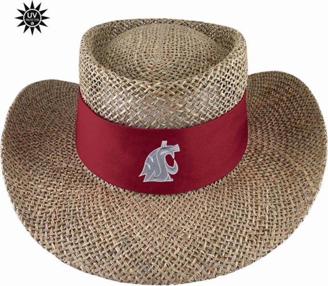 Washington State University Cougars Straw Hat