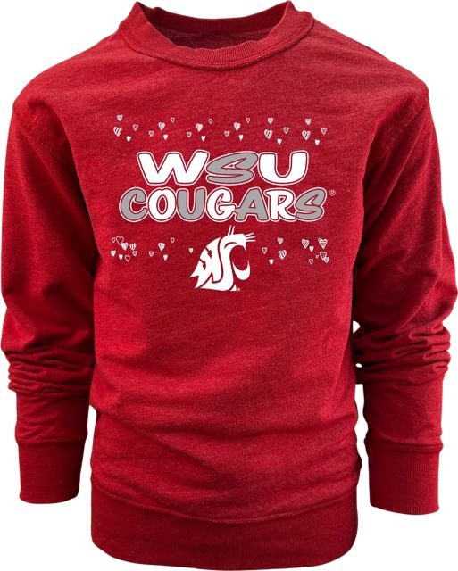 Washington State University Cougars Toddler Crewneck Sweatshirt