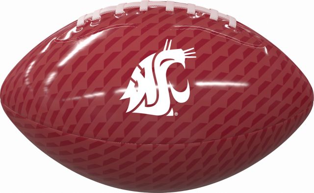 Washington State University Mini Glass Football