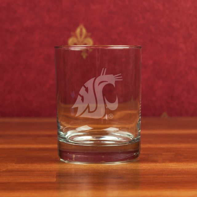 Washington State University 14oz Dof Glass