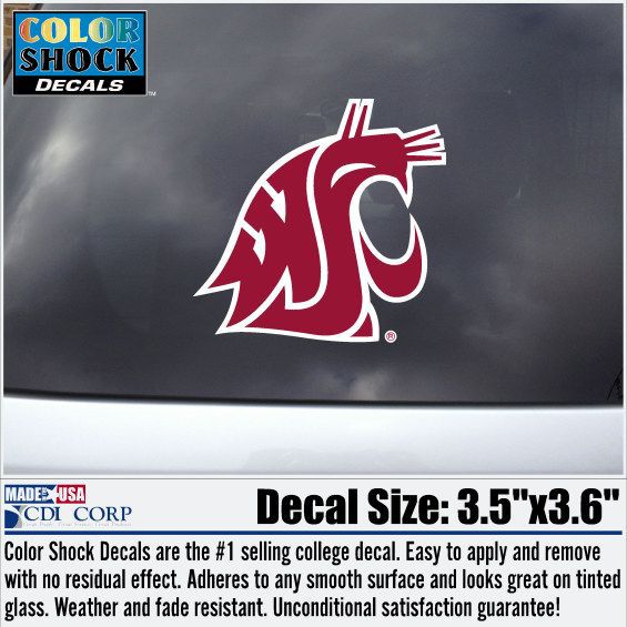 Washington State University Cougars Decal