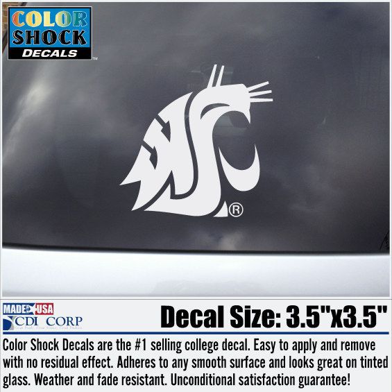Washington State University Cougars Decal
