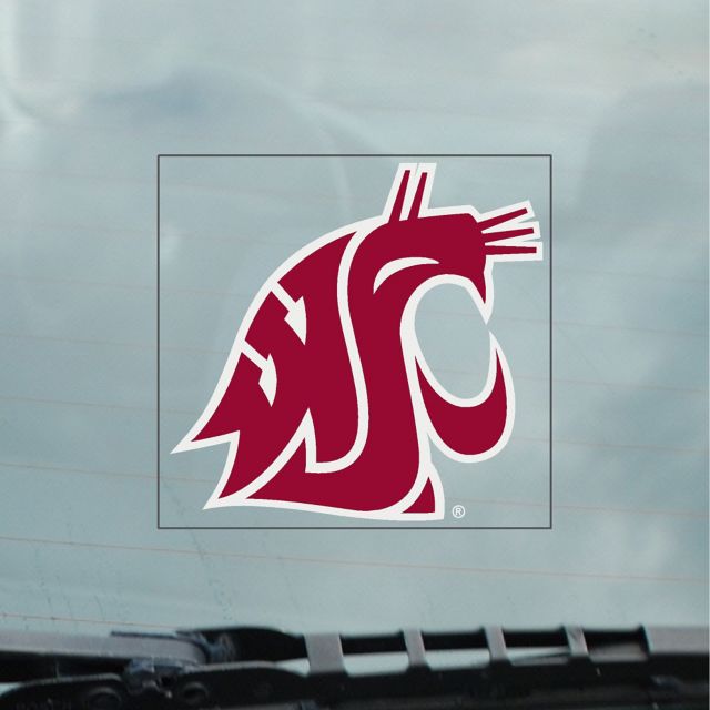 Washington State University Cling Decal