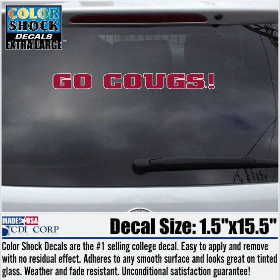 Washington State University Cougars Decal