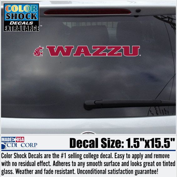 Washington State University Decal