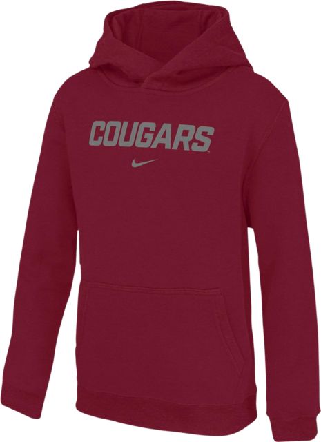 Washington State University Cougars Youth Boys Hooded Sweatshirt