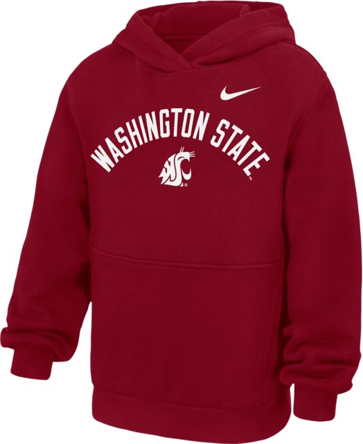 Washington State University Cougars Youth Club Hooded Sweatshirt