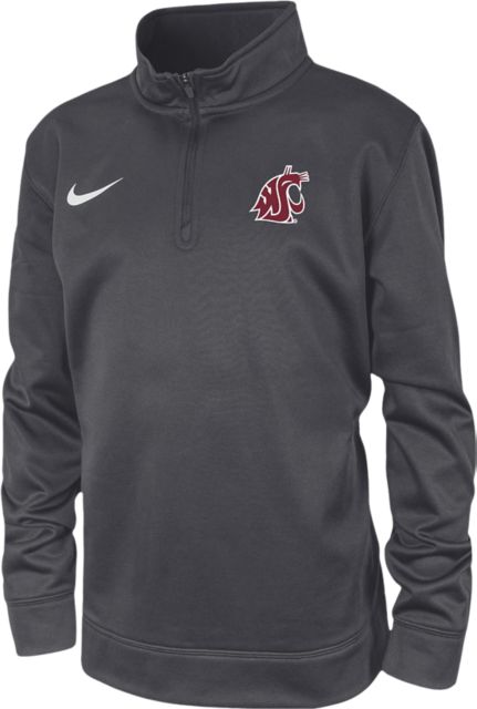 Washington State University Cougars Youth Boys' 1/4 Zip Pullover