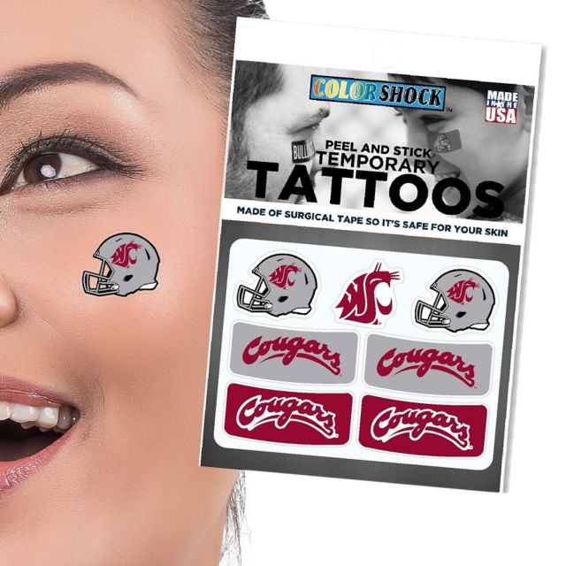 Washington State University Football Helmet Body Decals