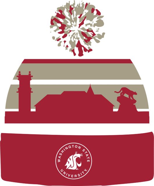 Washington State University Knit Pom Beanie