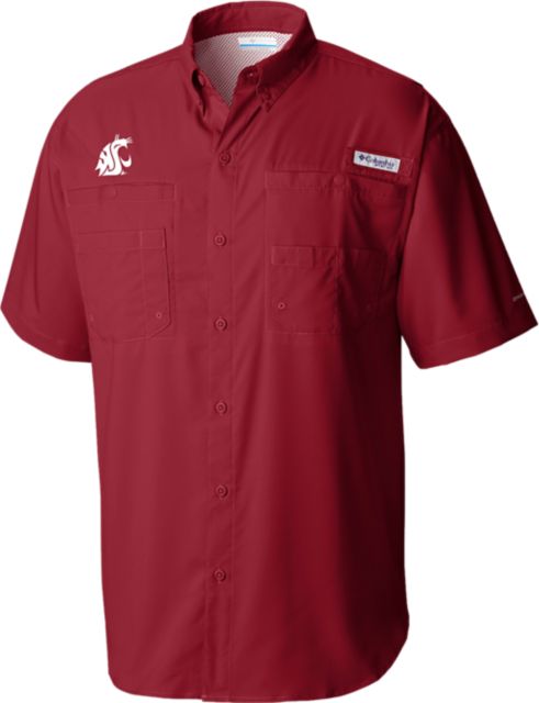 Washington State University Cougars Short Sleeve Tamiami Shirt