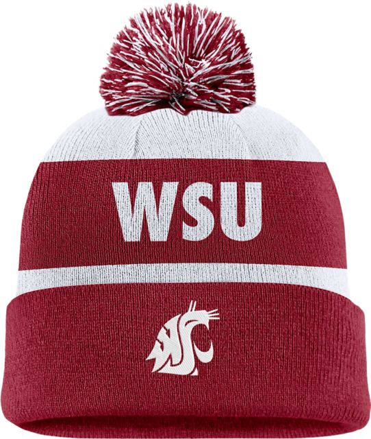 Washington State University Cougars Pom Beanie