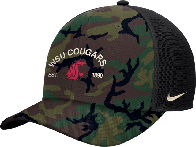 Washington State University Military Trucker Cap