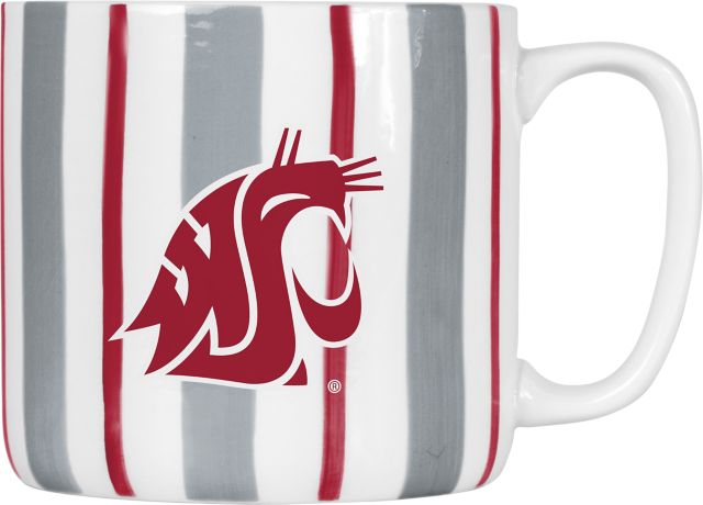 Washington State University 16oz Brushstroke Stripe Mug