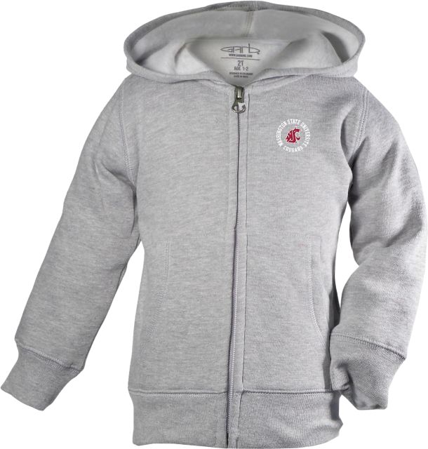Washington State University Toddler Henry Full Zip Hooded Sweatshirt