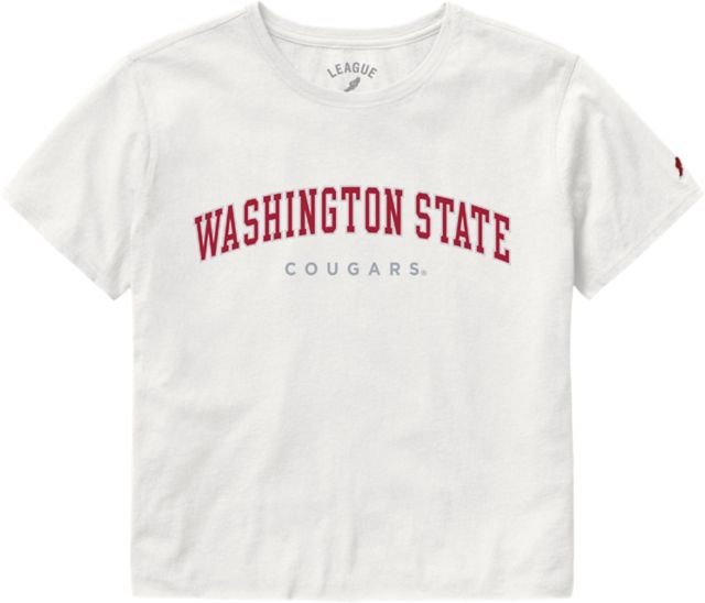 Washington State University Women's Crop Short Sleeve T-Shirt