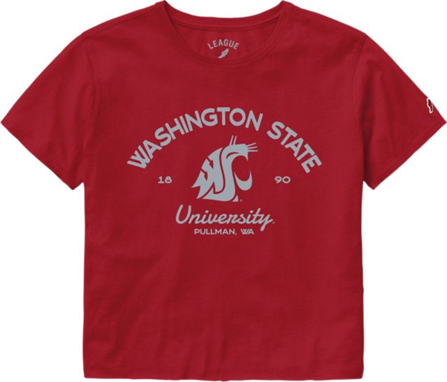 Washington State University Cougars Women's Clothesline Short Sleeve T-Shirt