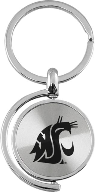Washington State University Cougars Spinner Keychain