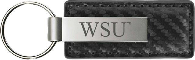 Washington State University Carabiner Keychain
