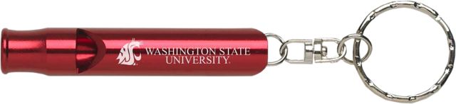 Washington State University Whistle Keychain