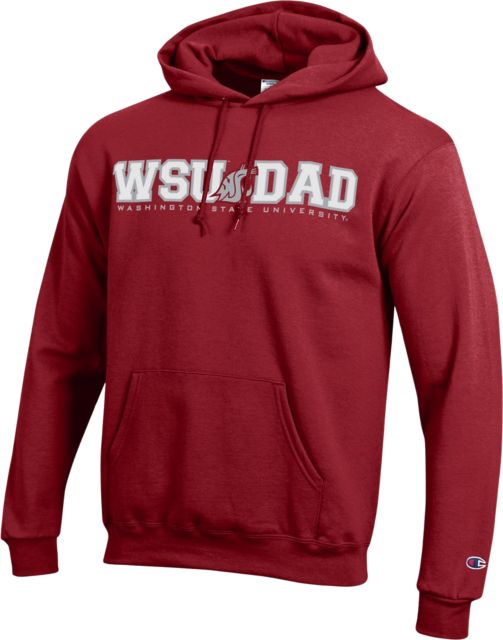 Washington State University Cougars Dad Hooded Sweatshirt