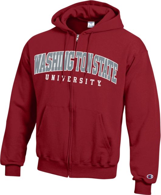 Washington State University Full-Zip Hooded Sweatshirt
