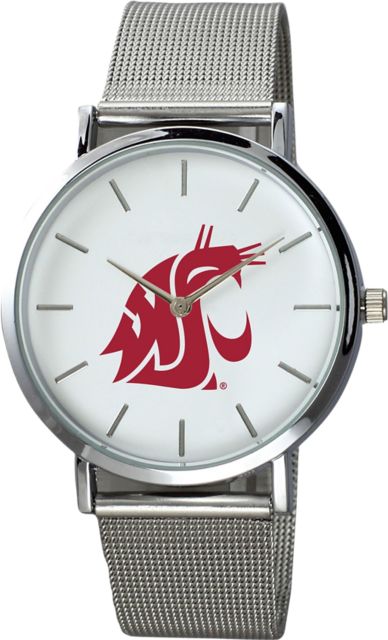 Washington State University 40mm Stainless Steel Watch