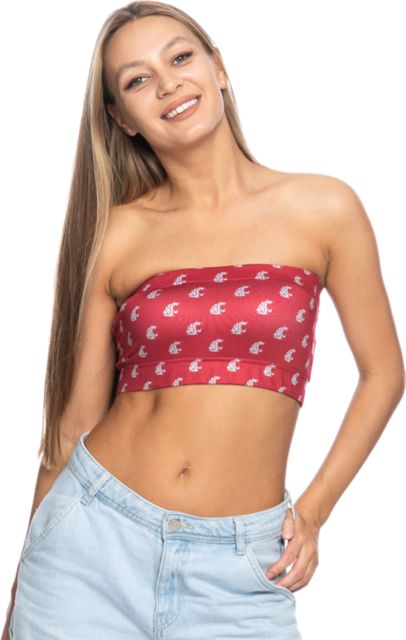 Washington State University Women's Bandeau Top