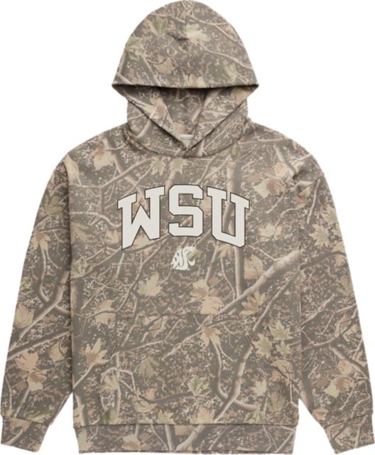 Washington State University Camo Hooded Sweatshirt