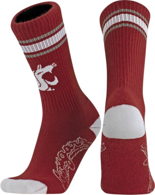Washington State University Crew Socks