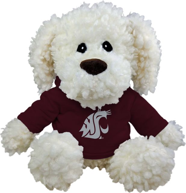 Washington State University Cougars 10'' Mop Dogs with Hood Plush