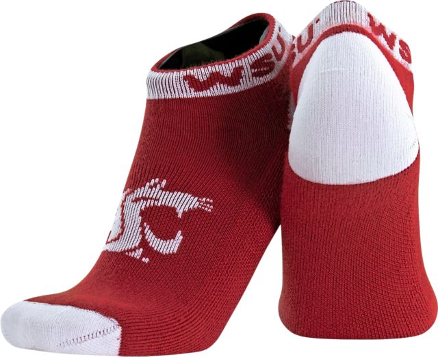 Washington State University Low Cut Socks