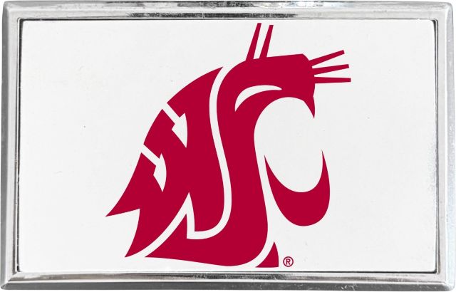 Washington State University Rectangle Adhesive Emblem