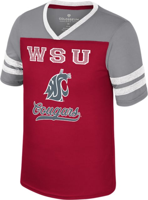 Washington State University Cougars Youth Girls Bling Short Sleeve T-Shirt