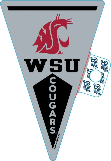 Washington State University Cougars Full-Size Sticker