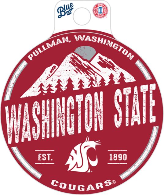 Washington State University Full Size Sticker
