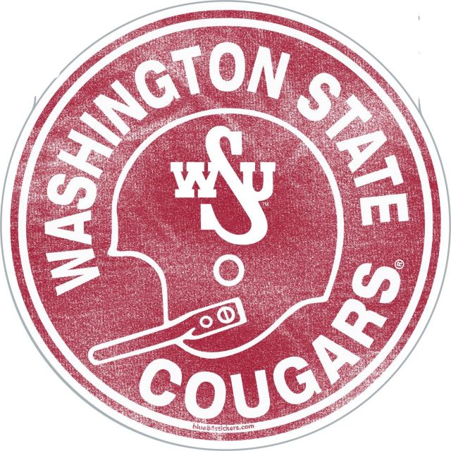 Washington State University Cougars Full Size Sticker