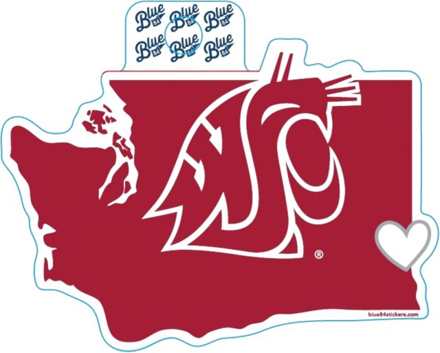 Washington State University Full-Size Sticker