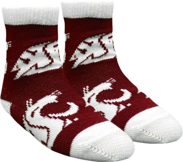 Washington State University Cougars Toddler All Over Socks