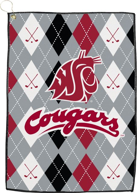 Washington State University Cougars Golf Towel