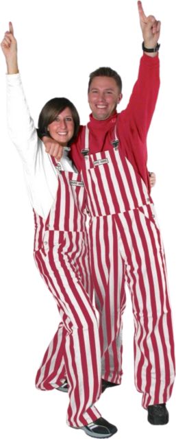 Washington State University Stripe Game Bib Overalls