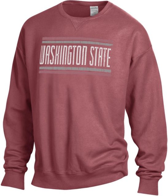 Washington State University Garment Dyed Crew - ONLINE ONLY