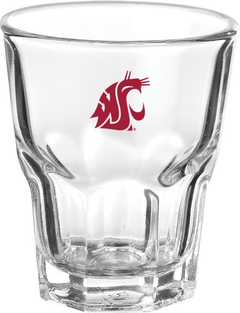 Washington State University Cougars 1.5 oz. Collectors Glass