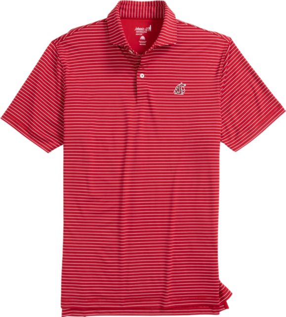 Washington State University Beau Stripe Polo